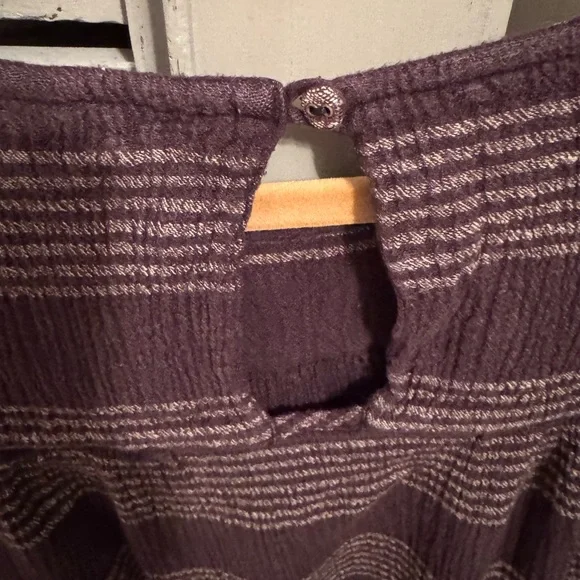 Fat Face Espresso/Taupe Striped Dress - Picture 9 of 12